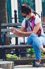 KATIE HOLMES in Denim Out in New York 06/10/2020