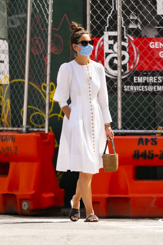 KATIE HOLMES Out and About in New York 06/12/2020