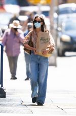 KATIE HOLMES Out Shopping in New York 06/16/2020