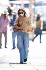 KATIE HOLMES Out Shopping in New York 06/16/2020