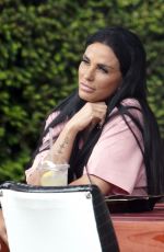 KATIE PRICE and AISLEYNE HORGAN WALLACE at Sheesh Restaurant in Chigwell 06/16/2020