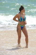 KAYLEIGH MORRIS in Bikini at Camber Sands Beach 06/25/2020