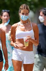KELLY BENSIMON Out with Friend in The Hamptons 06/22/2020