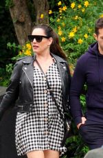 KELLY BROOK and Jeremy Parisi Out and About in London 06/04/2020