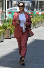 KELLY BROOK Arrives at Global Radio in London 06/23/2020