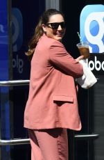 KELLY BROOK Arrives at Global Radio in London 06/23/2020