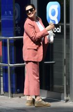 KELLY BROOK Arrives at Global Radio in London 06/23/2020