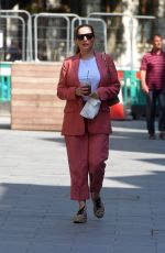 KELLY BROOK Arrives at Global Radio in London 06/23/2020