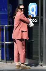 KELLY BROOK Arrives at Global Radio in London 06/23/2020