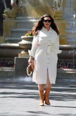 KELLY BROOK Arrives at Heart Radio in London 06/22/2020