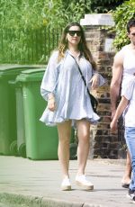 KELLY BROOK Out in Belsize Park in London 06/02/2020