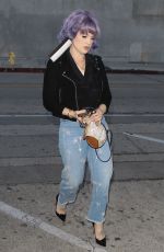 KELLY OSBOURNE Arrives at Craig