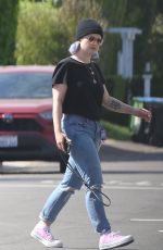 KELLY OSBOURNE Out for Breakfast in Studio City 06/25/2020