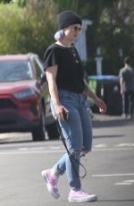 KELLY OSBOURNE Out for Breakfast in Studio City 06/25/2020