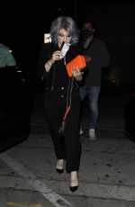 KELLY OSBOURNE Out for Dinner at Craig