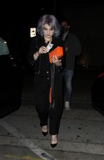 KELLY OSBOURNE Out for Dinner at Craig