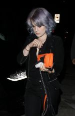 KELLY OSBOURNE Out for Dinner at Craig