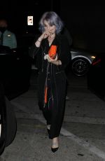 KELLY OSBOURNE Out for Dinner at Craig
