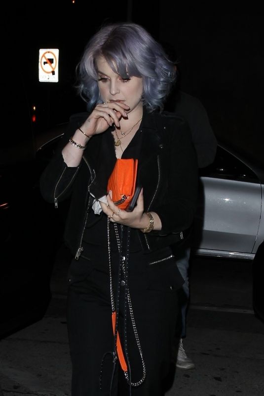 KELLY OSBOURNE Out for Dinner at Craig
