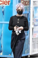KELLY OSBOURNE Shopping at CVS in Studio City 06/25/2020
