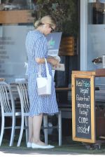 KELLY RUTHERFORD Out with Her Dogs in Santa Monica 06/10/2020