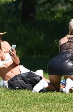 KIMBERLEY GARNER with Friends at Hyde Park in London 06/06/2020