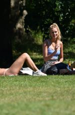 KIMBERLEY GARNER with Friends at Hyde Park in London 06/06/2020