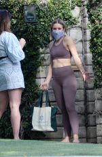 KRISTEN BELL Outside Her Home in Los Feliz 06/05/2020