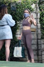KRISTEN BELL Outside Her Home in Los Feliz 06/05/2020