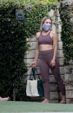 KRISTEN BELL Outside Her Home in Los Feliz 06/05/2020