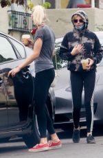 KRISTEN STEWART and DYLAN MEYER Out in Los Angeles 06/28/20