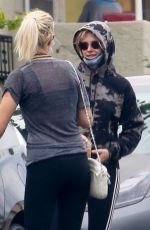 KRISTEN STEWART and DYLAN MEYER Out in Los Angeles 06/28/20