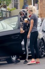 KRISTEN STEWART and DYLAN MEYER Out in Los Angeles 06/28/20