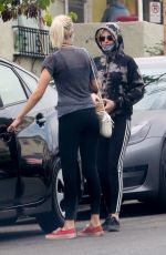 KRISTEN STEWART and DYLAN MEYER Out in Los Angeles 06/28/20