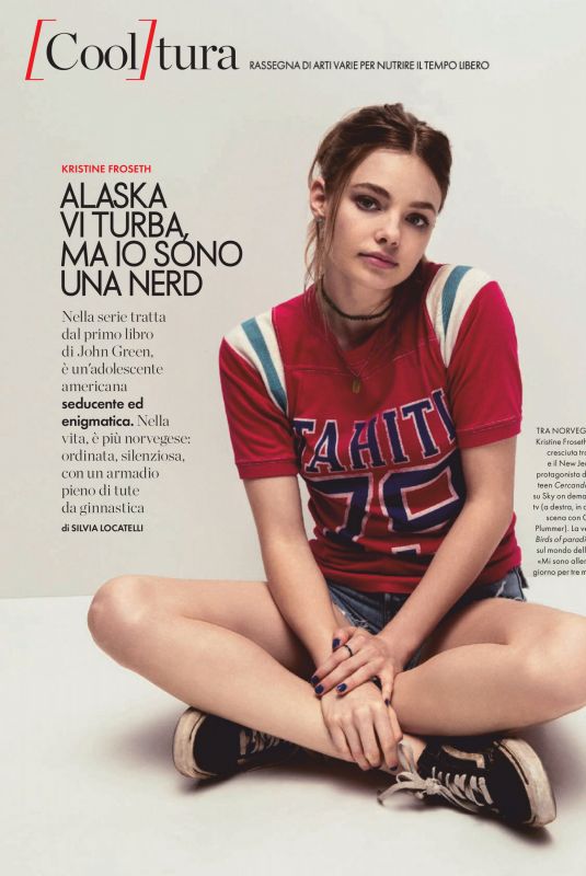 KRISTINE FROSETH in Elle Magazine, Italy July 2020