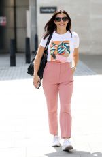 KYM MARSH Leaves BBC Studios in London 06/17/2020