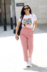 KYM MARSH Leaves BBC Studios in London 06/17/2020