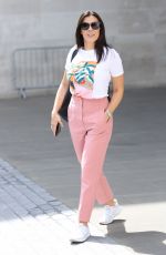 KYM MARSH Leaves BBC Studios in London 06/17/2020