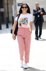 KYM MARSH Leaves BBC Studios in London 06/17/2020
