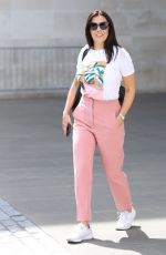 KYM MARSH Leaves BBC Studios in London 06/17/2020