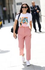 KYM MARSH Leaves BBC Studios in London 06/17/2020