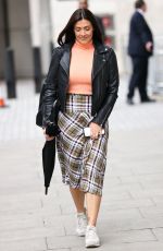 KYM MARSH Leaves BBC Studios in London 06/19/2020