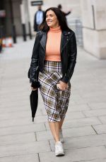 KYM MARSH Leaves BBC Studios in London 06/19/2020