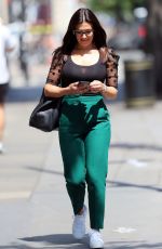 KYM MARSH Leaves BBC Studios in London 06/26/2020