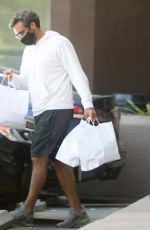 LADY GAGA in Tights Picking Up Food in Malibu 06/14/2020