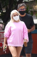 LADY GAGA Out in Hollywood Hills 06/19/2020