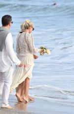 LAETICIA HALLYDAY Celebrates Johnny Hallyday