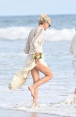 LAETICIA HALLYDAY Celebrates Johnny Hallyday