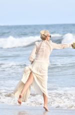 LAETICIA HALLYDAY Celebrates Johnny Hallyday