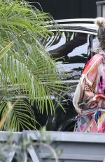 LAETICIA HALLYDAY Out and About in Santa Monica 05/31/2020